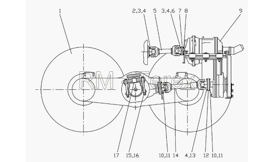 Запчасти для ГС-14.03. Трансмиссия