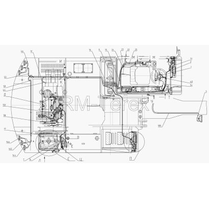 Электрооборудование (с подогревателем HYDRONIC) 318-40-88.05.000